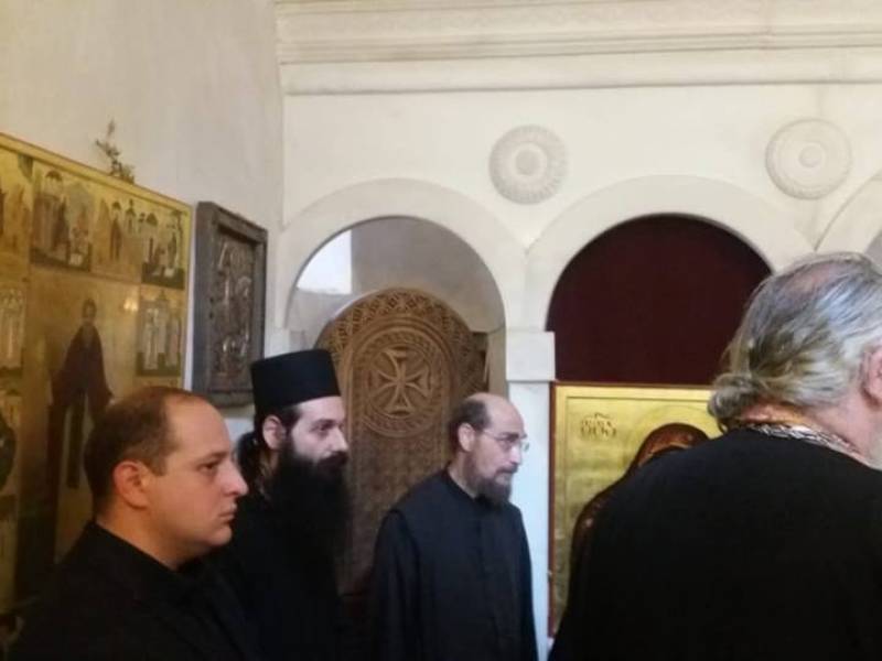 ცაგერის მუნიციპალიტეტს ეწვია ათონის მთის წმ. ათანასე დიდის ლავრის წინამძღვარი